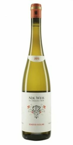 2015 Nik Weis St. Urbans-hof Schiefer Weisses Etiket