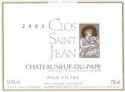 Clos Saint Jean 2008 Clos Saint-Jean Chateauneuf-du-Pape Double Magnum