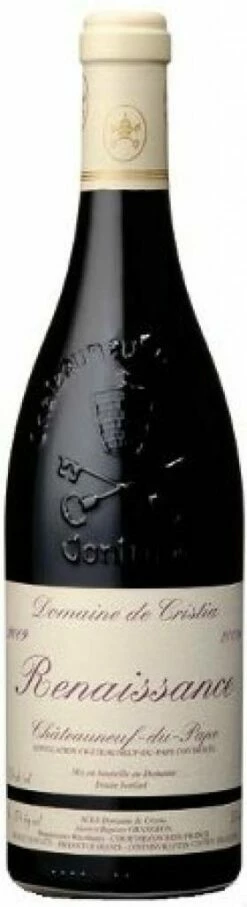 Domaine De Cristia 2009 Domaine De Cristia Chateaunuef-du-Pape Renaissance