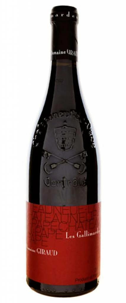 Domaine Giraud 2007 Domaine Giraud Chateauneuf-du-Pape Les Gallimardes 3 Liter 1 Domaine Giraud 2007 Domaine Giraud Chateauneuf-du-Pape Les Gallimardes 3 Liter