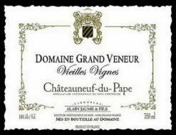 Domaine Grand Veneur 2009 Domaine Grand Veneur Chateauneuf-du-Pape Vieilles Vignes