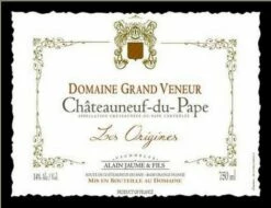 Domaine Grand Veneur 2009 Domaine Grand Veneur Chateauneuf-du-Pape Les Origines