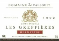Domaine Louis De Valllouit 1995 Louis De Valllouit Hermitage Les Greffieres