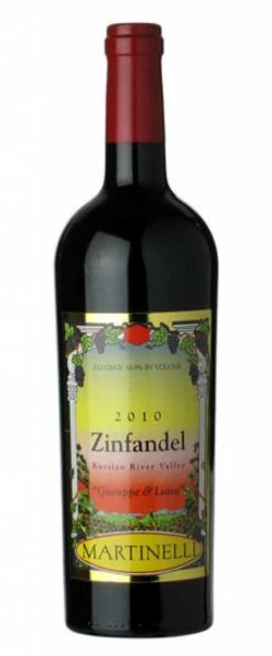 Martinelli 2010 Martinelli Guiseppe & Louisa Zinfandel