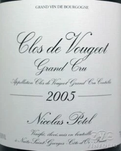 Nicolas Potel 2005 Nicolas Potel Clos Vougeot