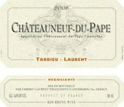 Tardieu-Laurent 2000 Tardieu-Laurent Chateauneuf-du-Pape