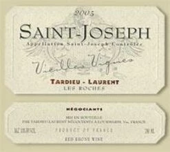 Tardieu-Laurent 2000 Tardieu-Laurent Saint-Joseph V.V.